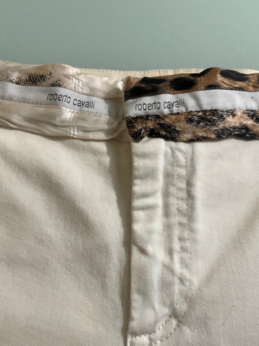 Roberto Cavalli White pants Sz. M